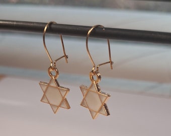 orecchini stella di David / stella di Israele