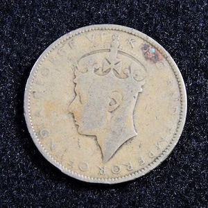 jamaica 1942 one penny coin