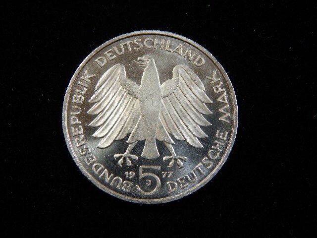 栄*郎様 ドイツ 5マルク銀貨 10枚 1977年 ドイツ 5マルク銀貨 - Etsy 日本