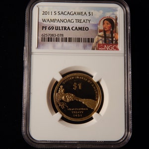 2011 S sacagawea ngc pf 69 ultra cameo coin # 6257083-078