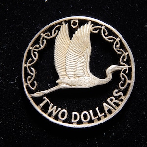 2003 Neuseeland zwei Dollar Münze Anhänger