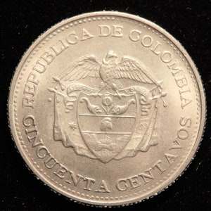 1963 - Columbia cincuenta centavos