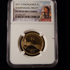 2011 S sacagawea ngc pf 69 ultra cameo coin