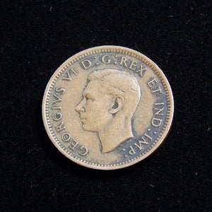 1940 canadian 1 cent coin