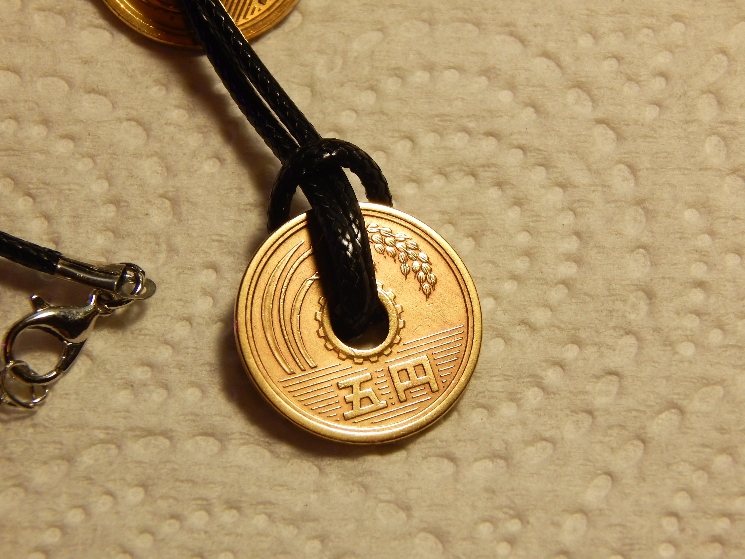 5 yen coin necklace - Etsy 日本