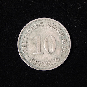 1909 niemiecki 10 phenning