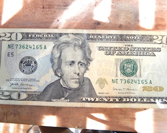 2017 20 dollar fancy note ( scrambled ladder) 1-7