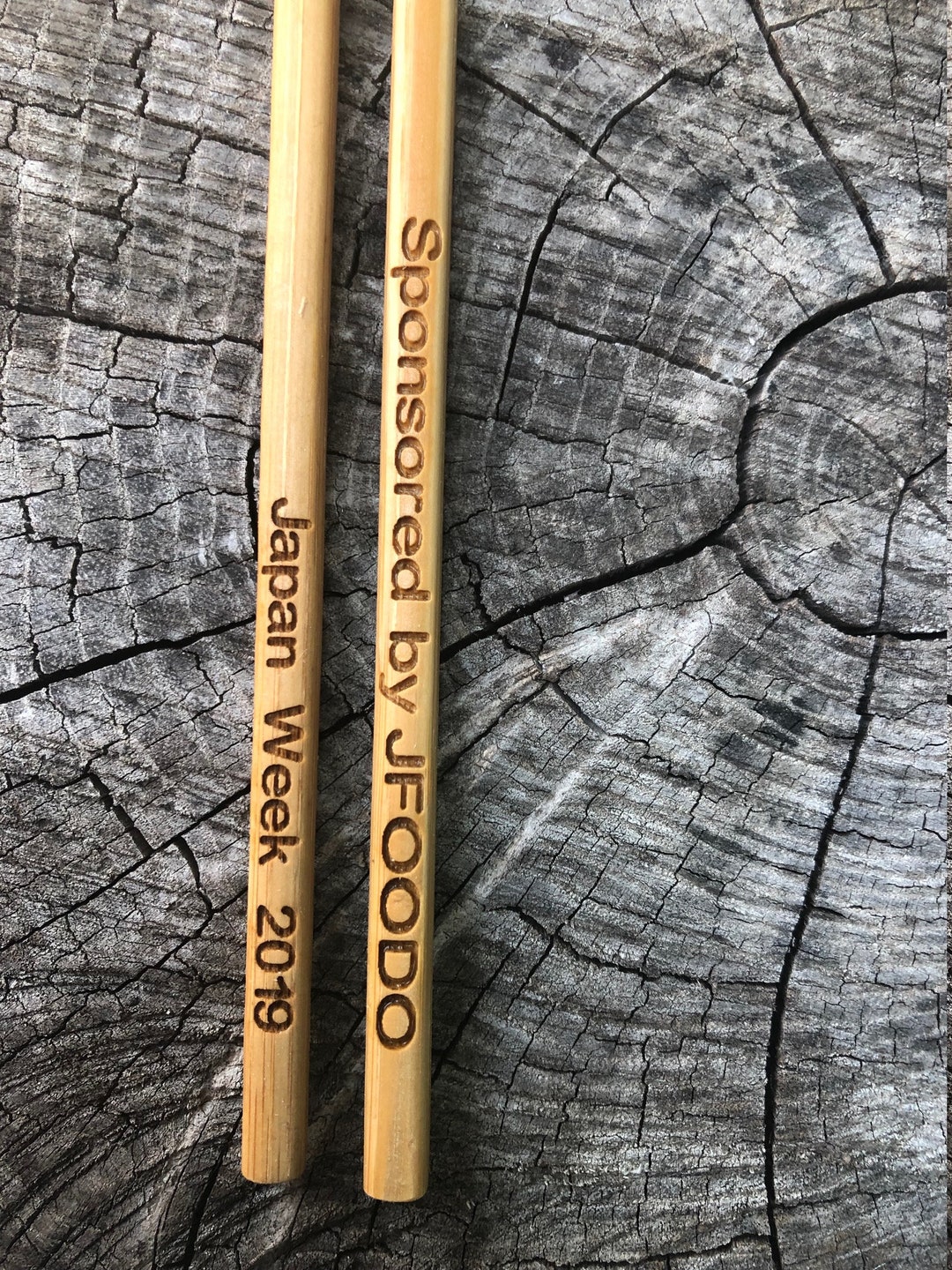 A Unique Christmas Chopstick Made for You Laser Engraved Etsy