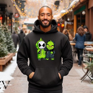 Unisex Ugly Christmas the Grinch Hoodie Sweatshirt, Mens 3D Pullover Hoodie  : : Clothing, Shoes & Accessories