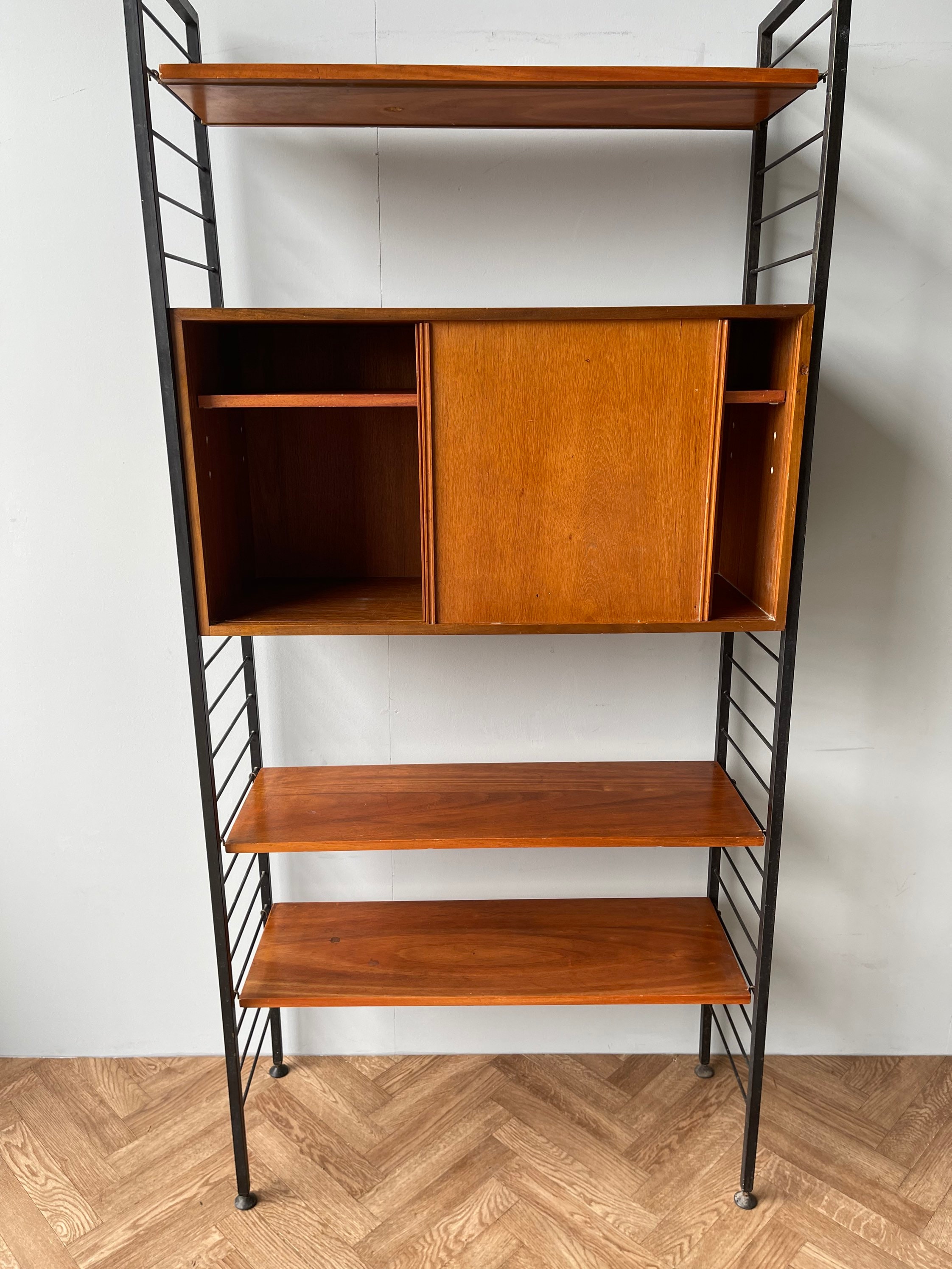 Staples LADDERAX 1 Bay Wall Shelving Unit with Cupboard/ Etsy