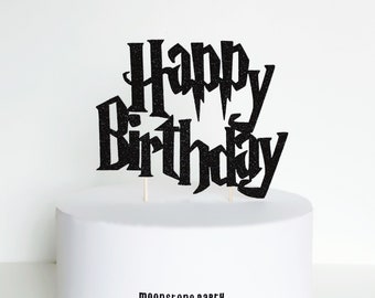 Harry Potter Cake Topper Available In Any Age Harry Potter
