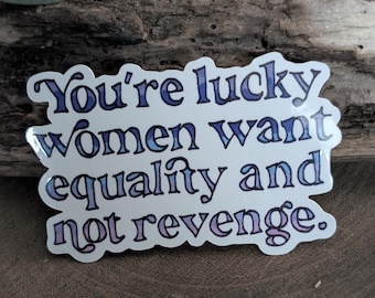 Feminist Equality Sticker