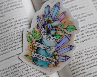 Bouteille de poison alimentaire