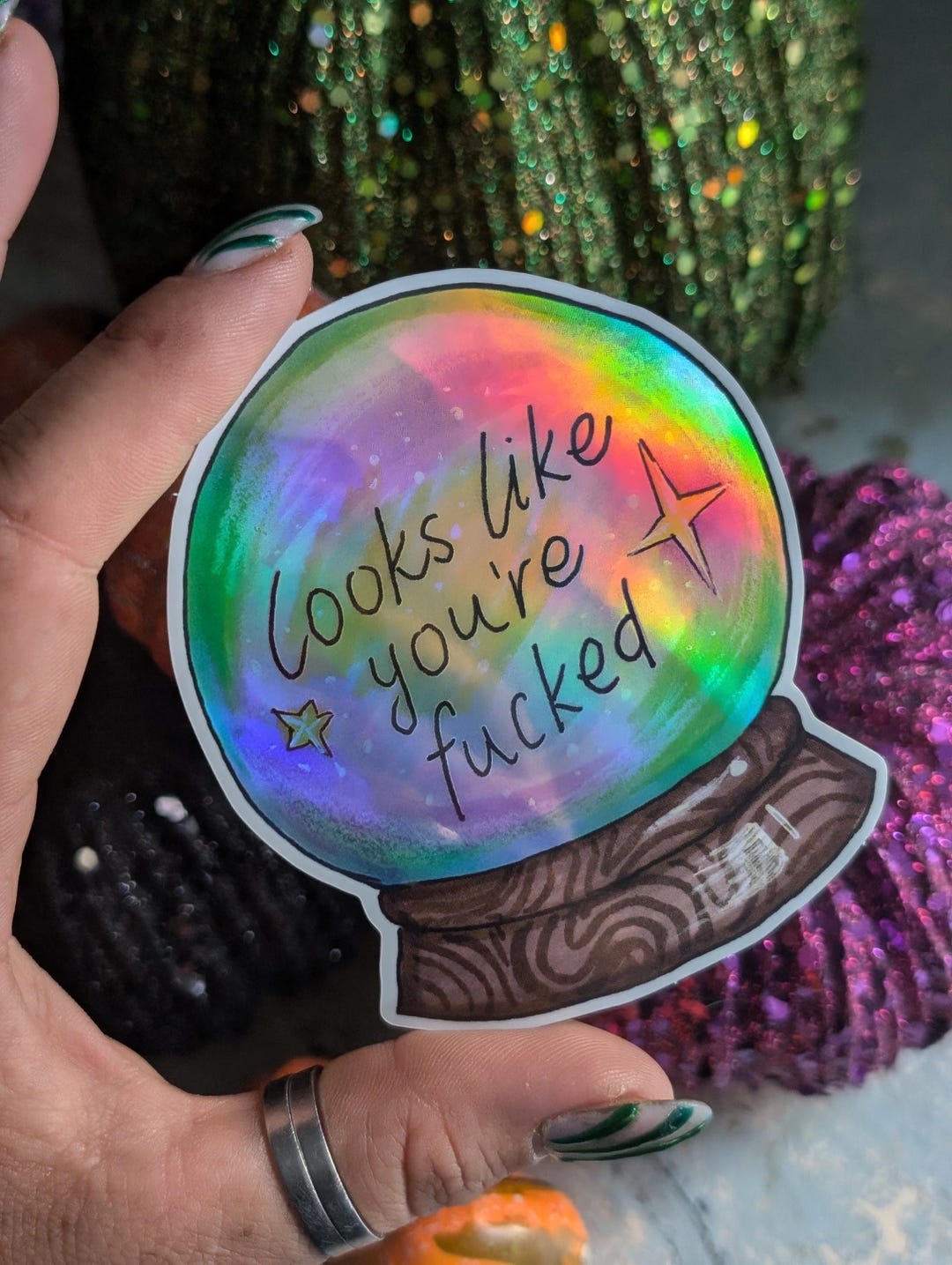 Unfortunate Fortune Sticker - Etsy