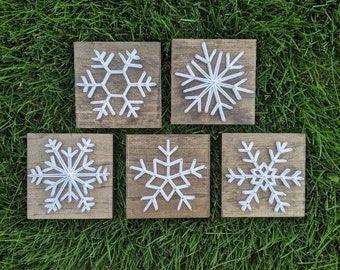 Snowflake String Art Template DIY String Art String Art Etsy Snowflake String Art Template DIY String Art String Art Etsy