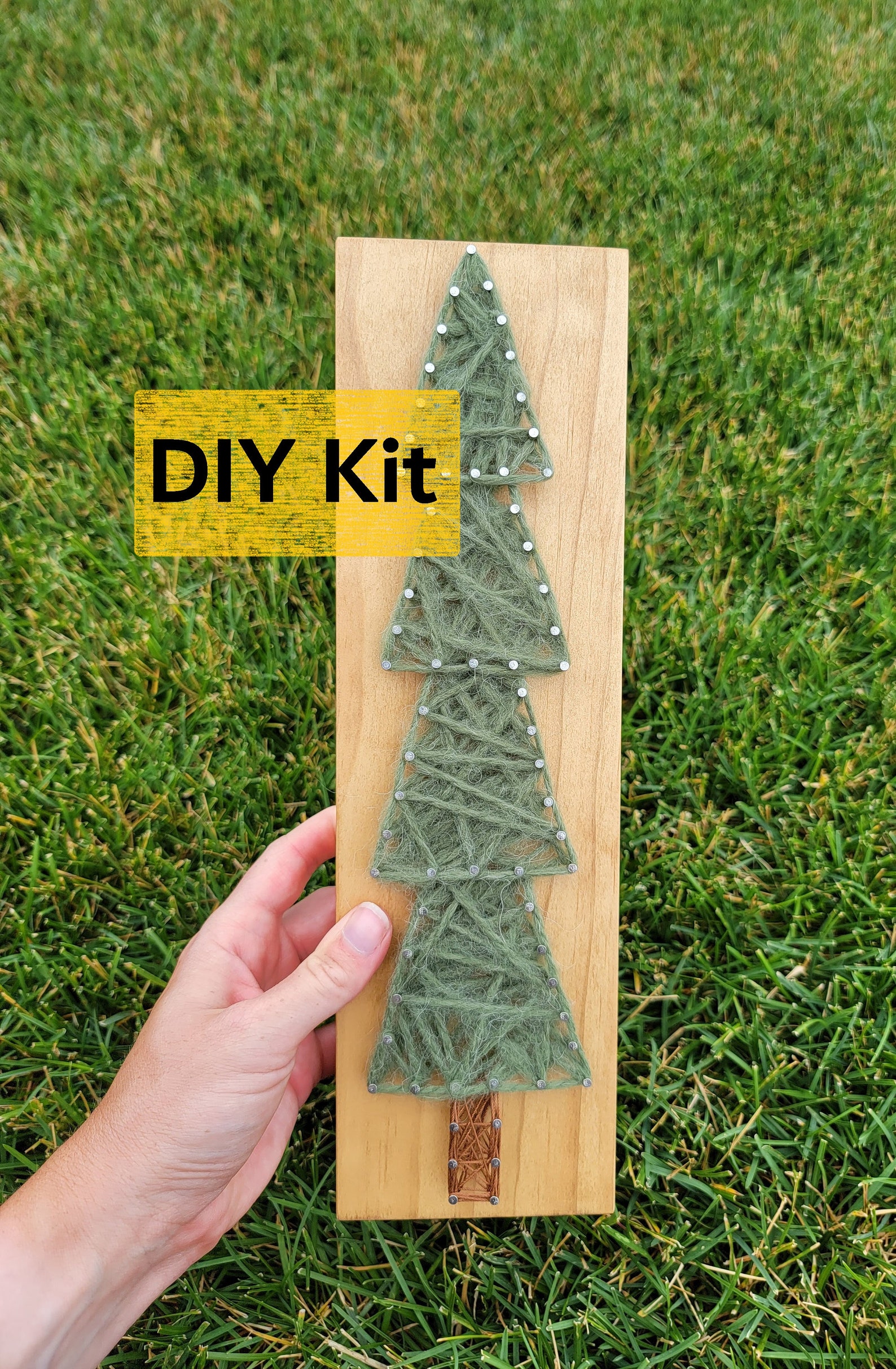 DIY Kit Christmas Tree String Art Kit DIY String Art Kit Etsy
