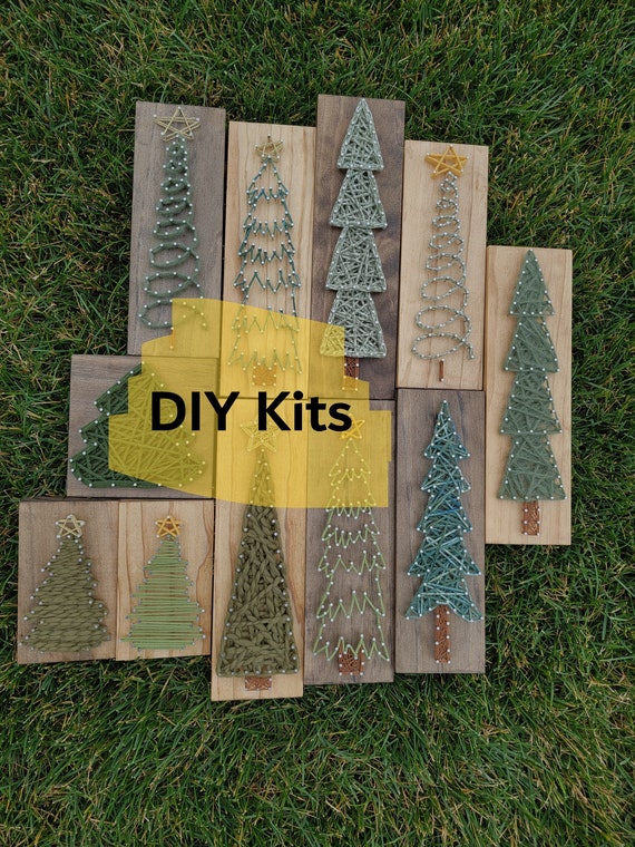 DIY String Art Kit | Oak Tree String Art | DIY Kit Includes All Supplies | Craft