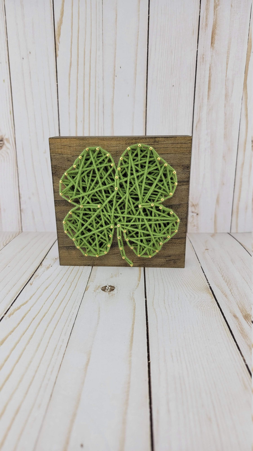 Four Leaf Clover String Art St Patrick's Day string art - Etsy Österreich
