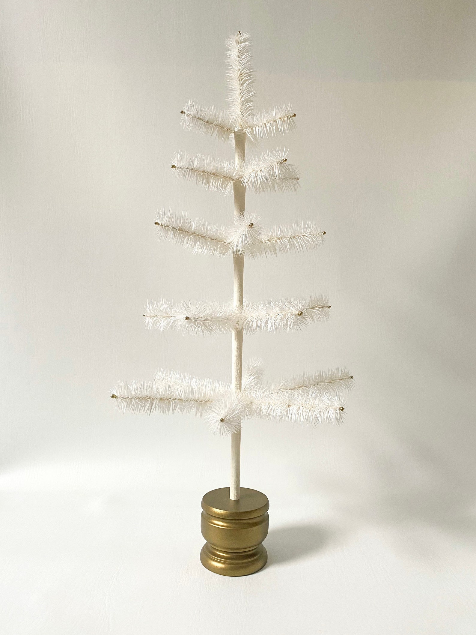 German Feather Christmas Trees- Christmas Nostalgia