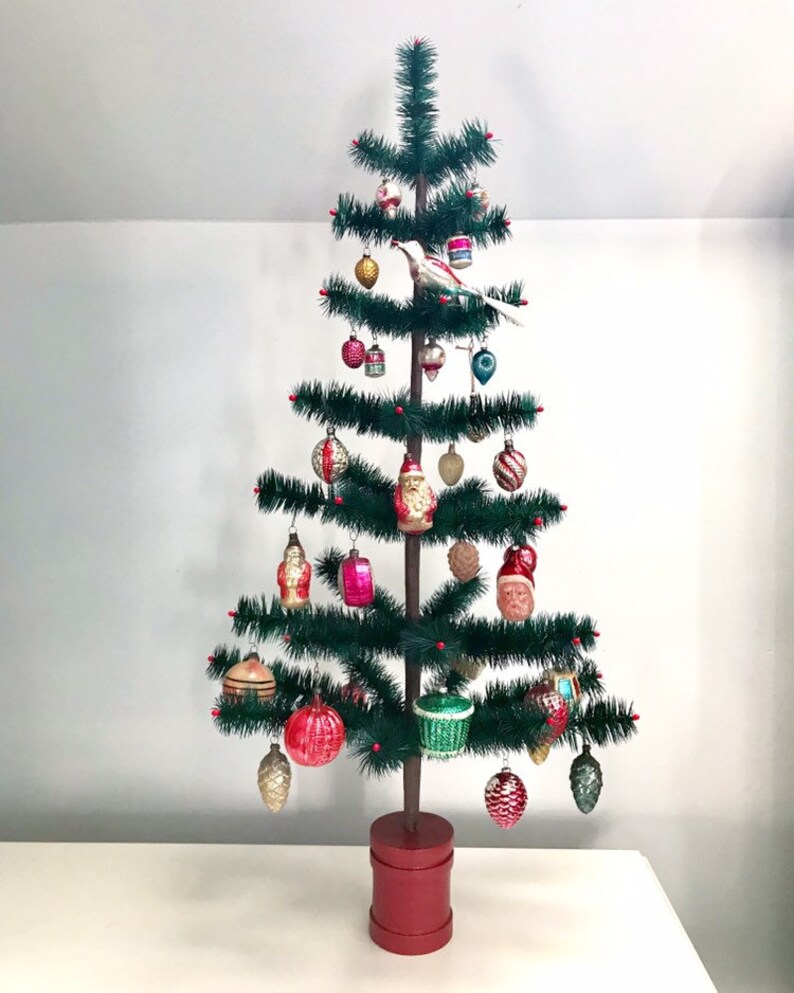 34 Authentic Christmas Goose Feather Tree Etsy