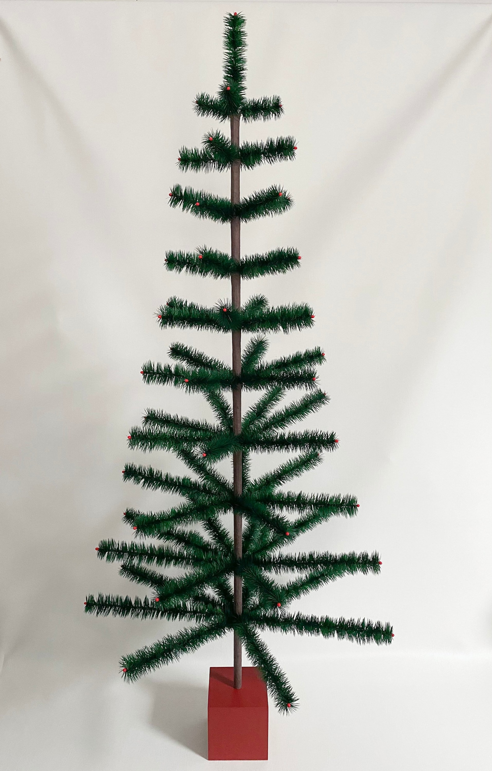 57” Authentic Christmas Goose Feather Tree
