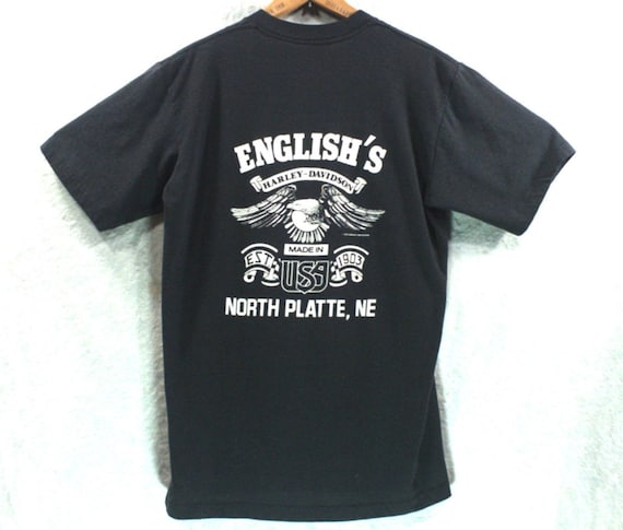 1982 English's Harley-davidson, T-shirt, Like New, North Platte