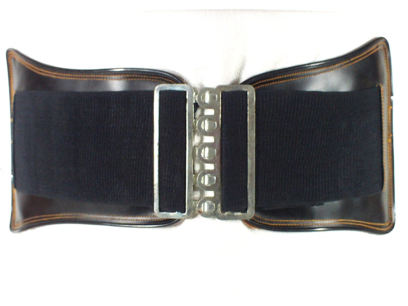 1970's, Lion Non Slip Band, Vintage, Leather, Back Support, Kidney Belt