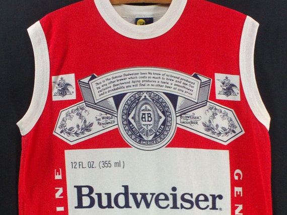 1981,  Budweiser Genuine King of Beers, size L, o… - image 3