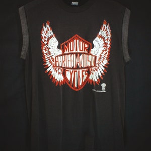 1983 Bike Week Daytona Beach Florida Harley-Davidson, no sleeve t-shirt, XL, 1 owner, vintage