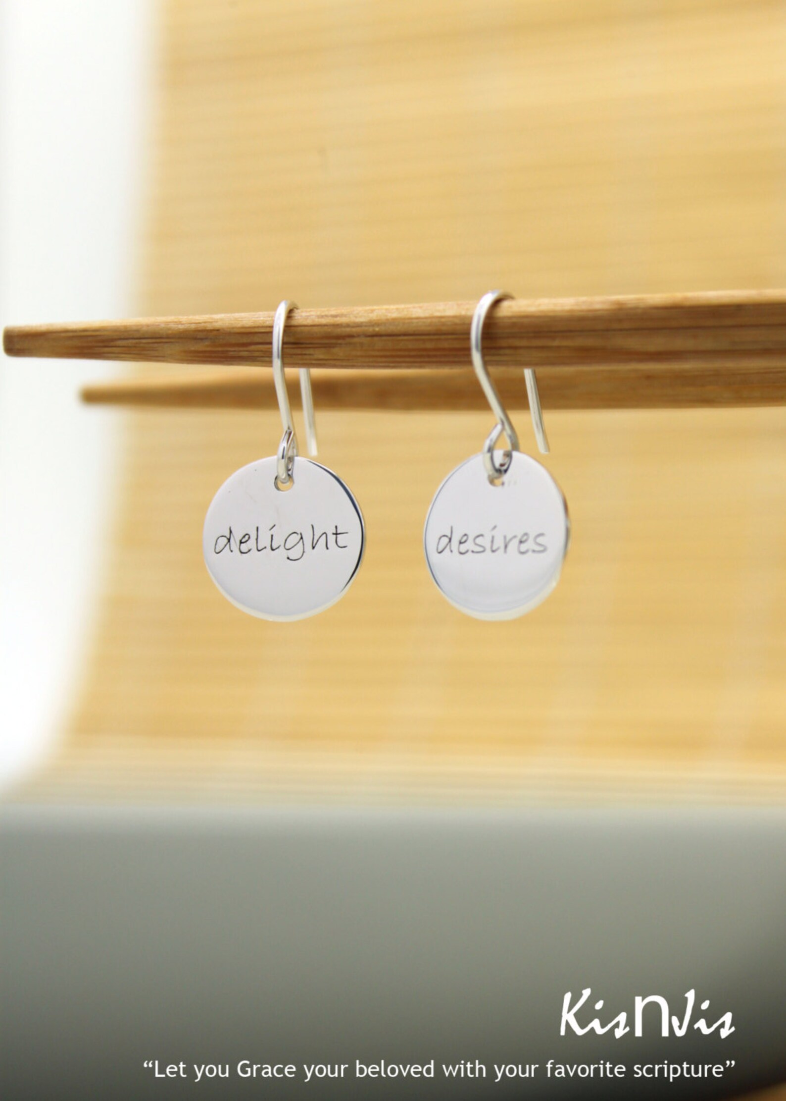 Custom Christian EarringsBible Etsy