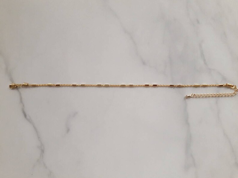 16K Gold Plated Anklet,gold chain anklet,dainty gold anklet,delicate chain anklet,gold ankle bracelet,simple anklet,modern anklet,gift idea