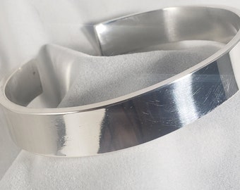 Wide silver cuff, man's or ladies wide silver cuff, classic silver cuff, the ultimate silver cuff, Man's wide silver cuff, Ladies wide scuff