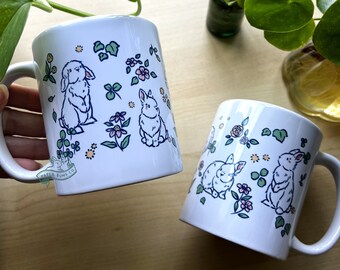 Garden Buns Mug | 11 oz Rabbit Mug | Please read description