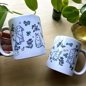 Garden Buns Mug | 11 oz Rabbit Mug | Please read description