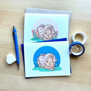 Big Small Buns |  Mother&#39;s Day, Father&#39;s Day, Friendship, Blank Card,