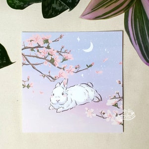 Magnolia Bun Mini Print | Art Print, Art Card, Postcard