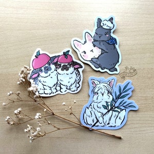 Little Buns II | Bunny Stickers, Character stickers