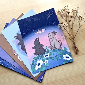 Lot de 5 cartes postales W+M | Impression A7 (5 x 7 po.)