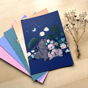 Jeu de 5 cartes postales W+M | Impression A7 (5 x 7 po.)