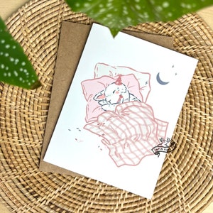 Party Bun | Birthday card, Congrats Card, Bunny card, Blank card