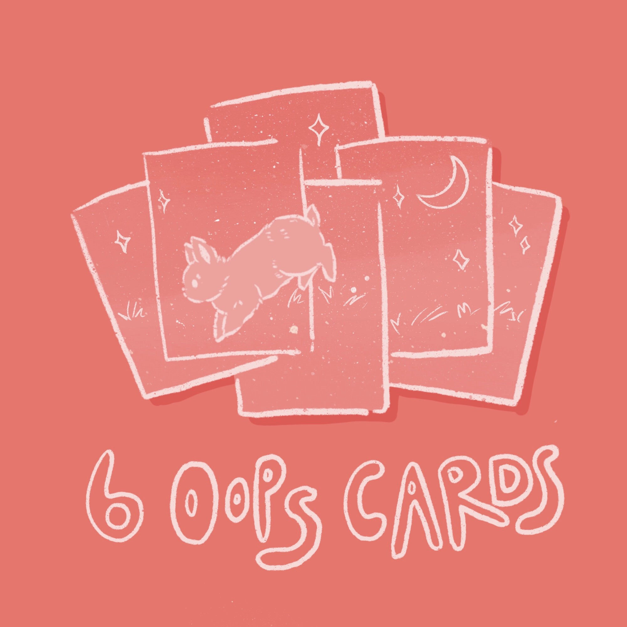 Oops Greeting Card Grab Bag | 6 Cards |Please read description.