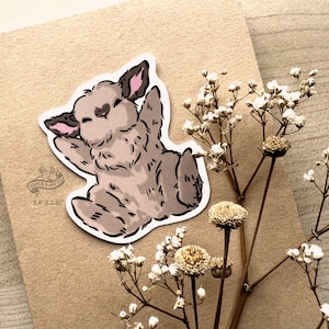 Sticker vinyle Teddy Lop | 2,4 x 2,6 pouces