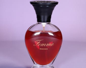 Vintage Perfume Femme Rochas Eau De Toilette Mini 22cc Collectable