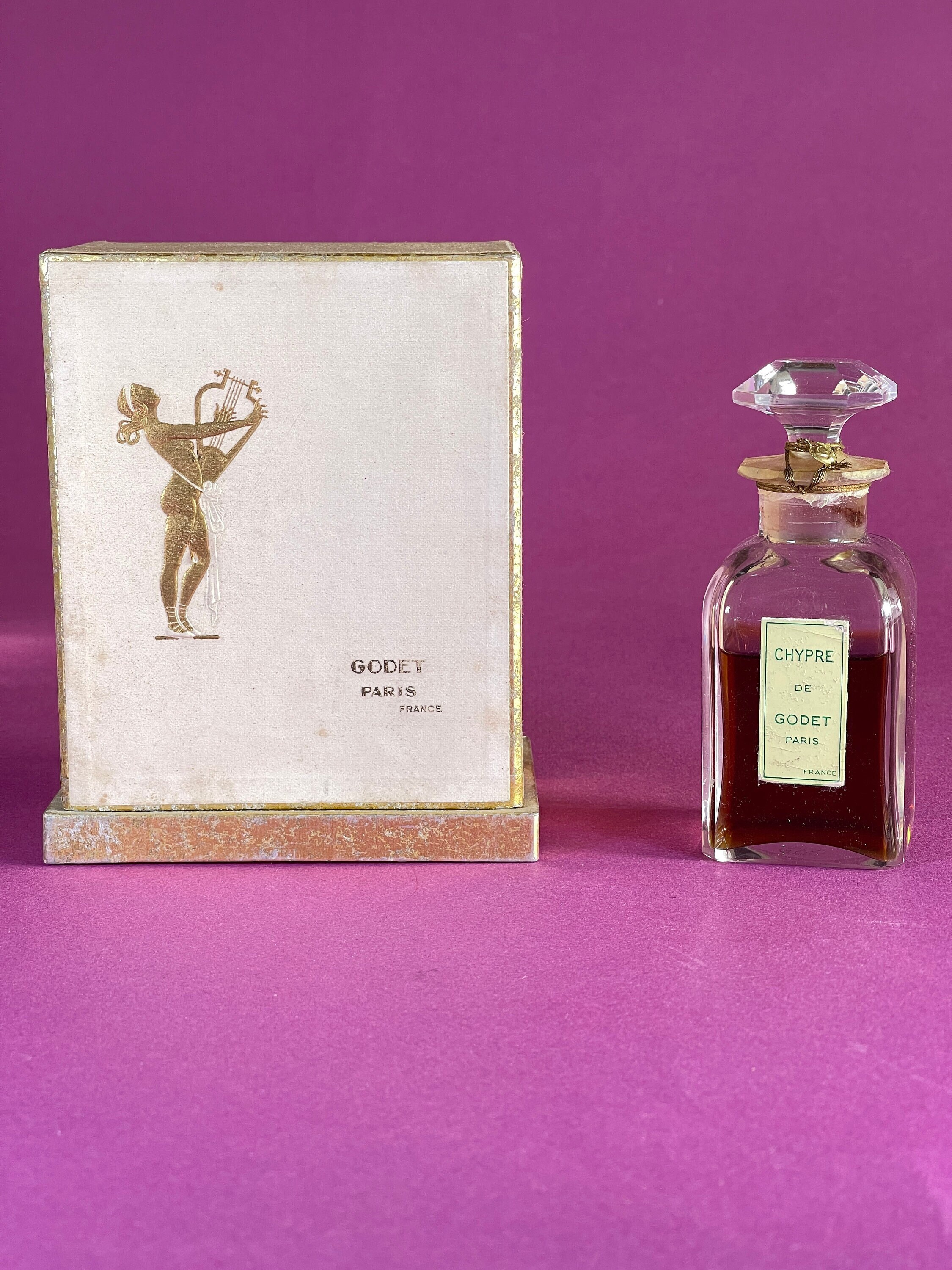 Coty Chypre　パルファム　 箱付き　（金のメダリオン付き）1970年代 Coty chypre perfume - Etsy 日本