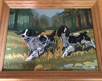 Hunting Spaniels - Paint by Number