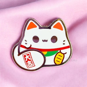 Bohne Pin | Sammlerstücken Emaille Pin, Kawaii niedliche Katze Kätzchen Gamer Pin Abzeichen, Geschenk für Pin Sammler