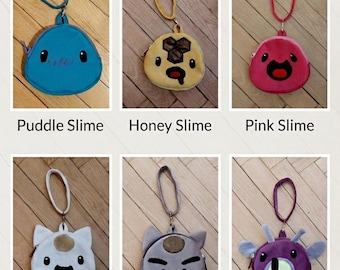 Slime Rancher Inspired Coin Purse | Phosphor, Tabby, Honey, Pink, Lucky, Puddle Slimes