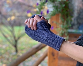 Chauffe-mains en tricot pour hommes