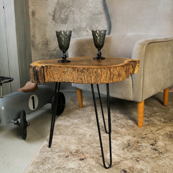 Natural Wood Table - Etsy