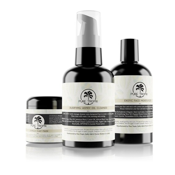 Skin Perfecting Facial Kit Moisturizing Night Cream Skin Etsy